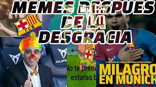 compilacion de memes Bayern 3 Barça 0 | El barça a Europa League El milagro de Munich