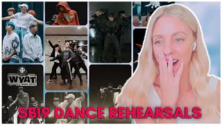 SB19 REACTION: Dance Practices/Rehearsals [BAZINGA, GENTO, WHAT, WYAT, MANA] 🔥🔥