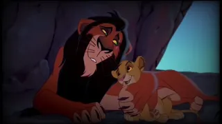 Шрам и Симба. Король лев.🦁