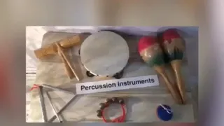 Percussion Instruments, singing and DIY instruments