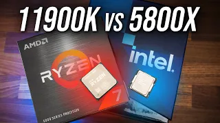 Intel i9-11900K vs AMD Ryzen 7 5800X - Best 8 Core CPU?