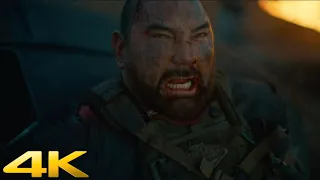 Dave Bautista Turning Into A Zombie [4K] | Army Of The Dead