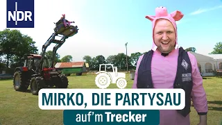 Große Schweinerei: auf Trecker, Esel und Motorrad durchs Dorf  | Auf‘m Trecker Folge 12 | NDR