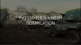 FV215b (183) + HESH Compilation || Wot Blitz