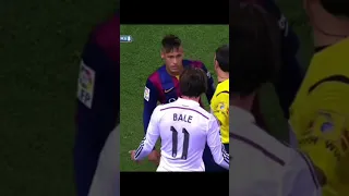 Neymar Junior vs Gareth Bale🥶😤 #elclasico #neymar #bale