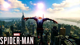 Advanced Suit Free Roam Gameplay | Spider-Man PS4