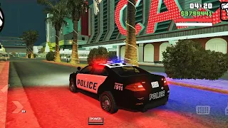 Tutorial how to add Police Siren Mod + Emergency Lights for GTA San Andreas Android 🔥