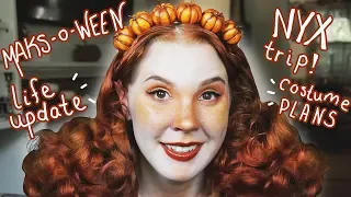 A Vintagey Pumpkin Spice Look! || Chatty Get Ready With Me