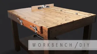 【DIY】最高の作業台が出来るまで Best workbench