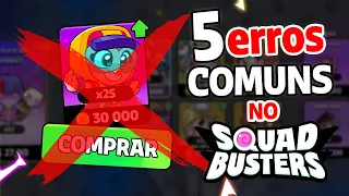 5 ERROS mais *COMUNS* do SQUAD BUSTERS! ⚠️