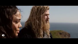 Avengers Endgame deleted scene - Thor trying to kiss Valkyrie (scraper 442)