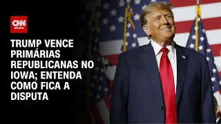 Trump vence primárias republicanas no Iowa; entenda como fica a disputa | CNN NOVO DIA