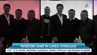 Gică Popescu îşi sărbătoreşte ziua de naştere! Generaţia de Aur a petrecut cu fast în Capit