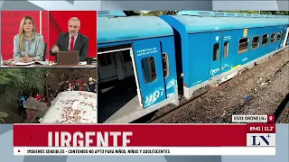 Choque de trenes en Palermo: terminaron los peritajes y comienza la remoción de las formaciones