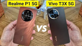 Realme P1 5G Vs Vivo T3X 5G Full Comparison | Which is Best