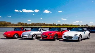 Mazda MX-5 Four Generation Drive