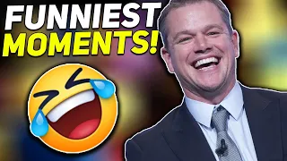 Matt Damon's FUNNIEST MOMENTS Compilation!