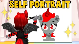 Speed Draw Self Portrait! | Roblox