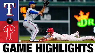 Rangers vs. Phillies Game Highlights (5/3/22) | MLB Highlights