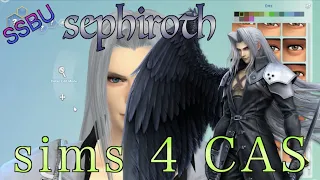 making super smash bros. ultimate sephiroth in sims 4