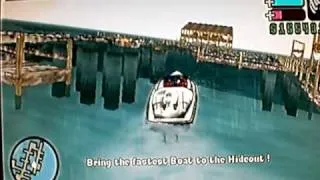 Grand Theft Auto Vice City Stories (GTA VCS, PSP - Cheatdevice) - The Fastest Boat (Custom Mission)