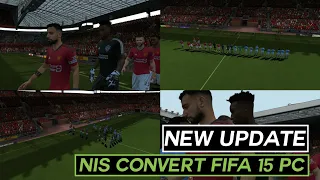 FIFA 16 Mobile | Update NIS Convert FIFA 15 PC | New Cutscenes