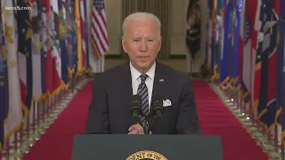 President Biden addresses nation on one-year anniversary of pandemic, expands vaccination goals