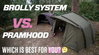 Brolly System vs Pramhood! | JRC Rova Brolly and JRC Cocoon Bivvy