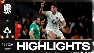 HIGHLIGHTS | ENGLAND V IRELAND | 2024 MENS GUINNESS SIX NATIONS