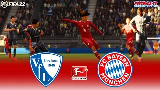 FIFA 22 | Bochum vs Bayern Munich | Bundesliga 2021/22 | Gameplay