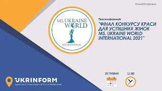 Фінал конкурсу краси для успішних жінок Ms. Ukraine World International 2021