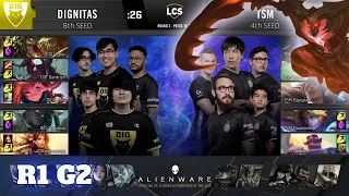 Dignitas vs TSM - Game 2 | Round 1 Playoffs S10 LCS Summer 2020 | DIG vs TSM G2