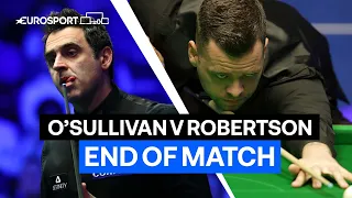 ‘His best snooker yet!’ O'Sullivan makes semi-finals after beating J Robertson | Eurosport Snooker