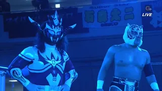 NOAH - Zack Sabre Jr. & Yoshinari Ogawa vs Jushin Liger & Tiger Mask IV