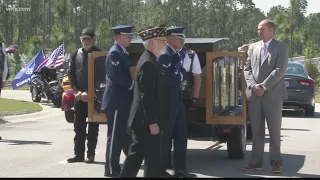 Remains of unclaimed veterans laid to rest at Fort Jackson National Cemetery