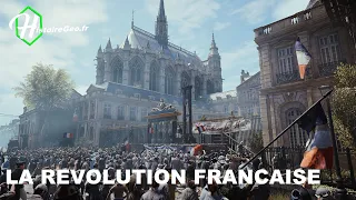 La révolution française de 1789 à la mort du roi et la proclamation de la République
