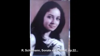 R. Schumann (1810-1856): Sonate n.2, in G-moll, op.22