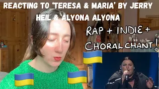 UKRAINE EUROVISION 2024 - REACTING TO ‘TERESA & MARIA’ BY JERRY HEIL & ALYONA ALYONA (FIRST LISTEN)