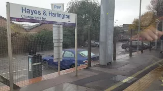 Class 387 Wheel Slip Out Of Hayes and Harlington