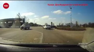 (New) Дтп Авария Car crash accident от  19.02.2016 февраль