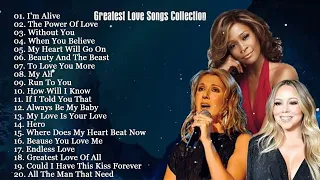Mariah Carey, Whitney Houston , Celine Dion - Best Songs Best Of The World Divas