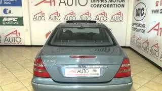 2003 MERCEDES-BENZ E-CLASS E240 AVANTGARDE A/T VIEWING ARSHAD@ 0726570358 Auto For Sale On Auto Trad