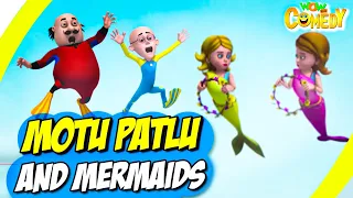 Motu Patlu- EP31B | Motu Patlu and Mermaid | Funny Videos For Kids | Wow Kidz Comedy