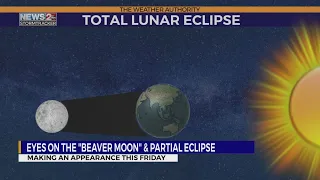 Eyes on the "Beaver Moon" and partial eclipse