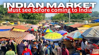 Walking in India: New Dehli Street Market - Jama Masjid Meena Bazaar