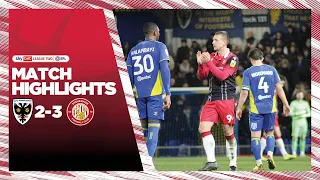 AFC Wimbledon 2-3 Stevenage | Sky Bet League Two highlights