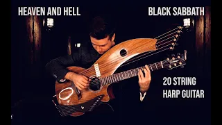 Heaven and Hell - Black Sabbath - 20 String Harp Guitar Cover - Jamie Dupuis