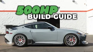 How We Built Our 500HP Nissan Z In 17 Minutes!