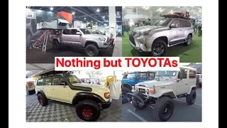 Nothing but Toyota 4x4s : SEMA 2019 (Tacoma, 4Runner, Tundra, Landcruiser)