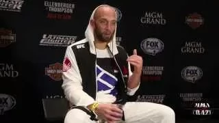 Trevor Smith TUF 21 Finale Post Fight Media Scrum